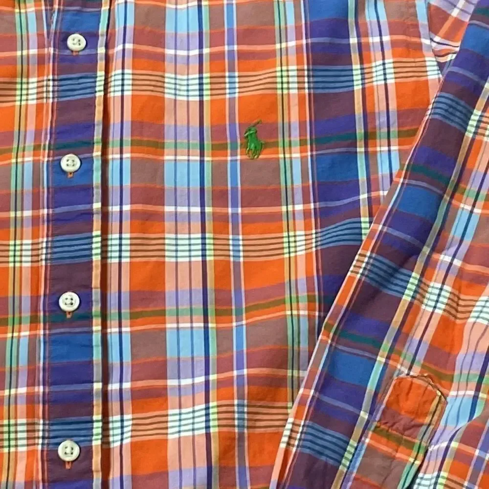 Ralph Lauren Custom Fit Men Shirts Size L
